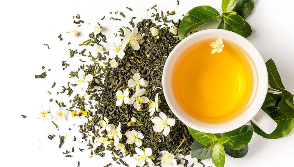 Zelený čaj s květy jasmínu Vital Country